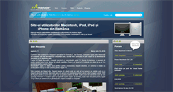 Desktop Screenshot of macuser.ro