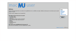 Desktop Screenshot of macuser.nl